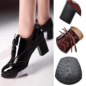 靴 MARGARET HOWELL BROGUED PUMPS Margaret Howell Brogued Pump Medallion Strap Shoes Brown